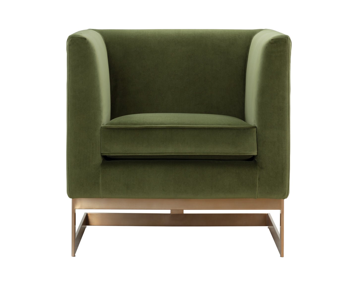 NAHLA YVETTE ARMCHAIR - GOLD - MEG OLIVE