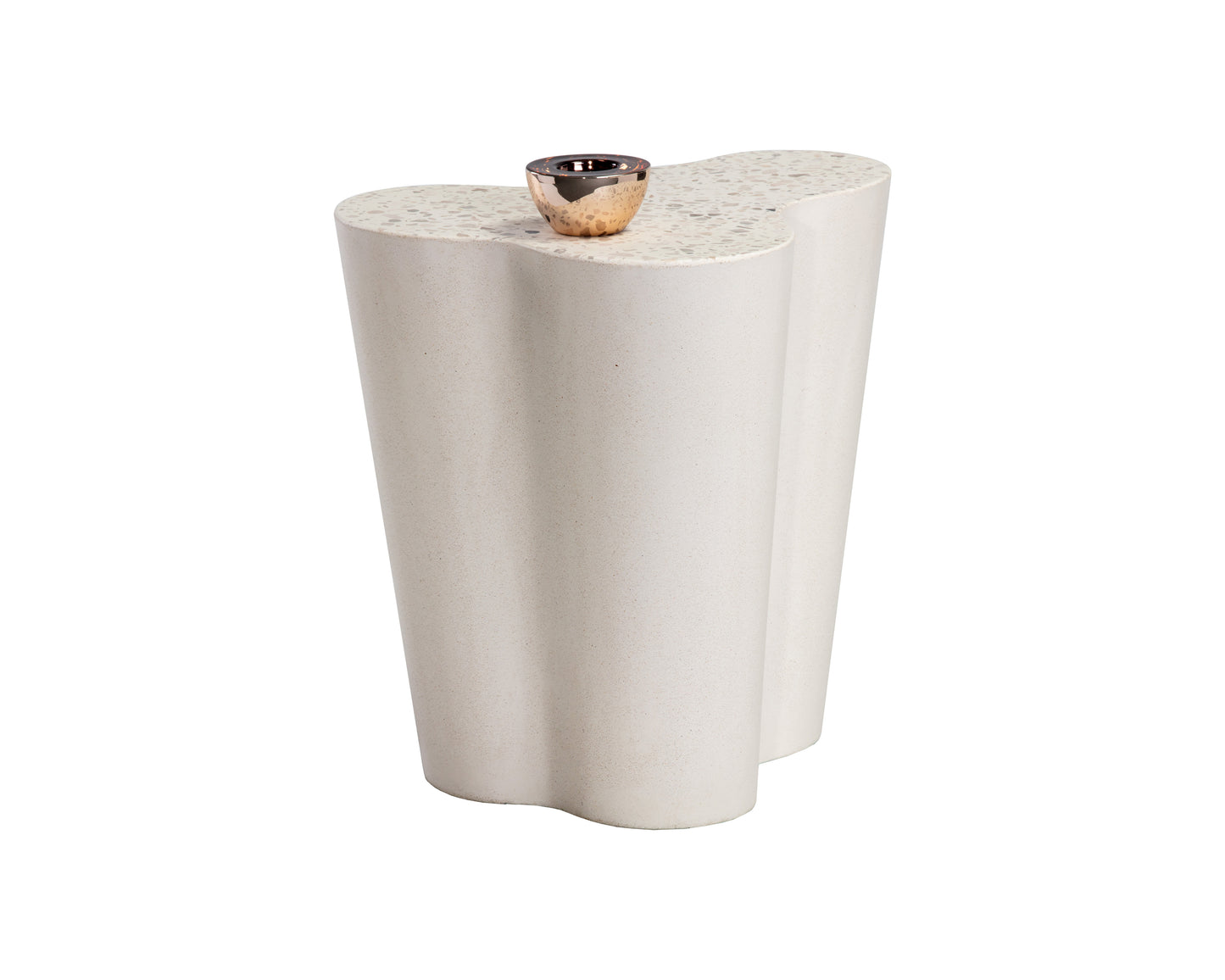 NAHLA AVA END TABLE - SMALL - TERRAZZO