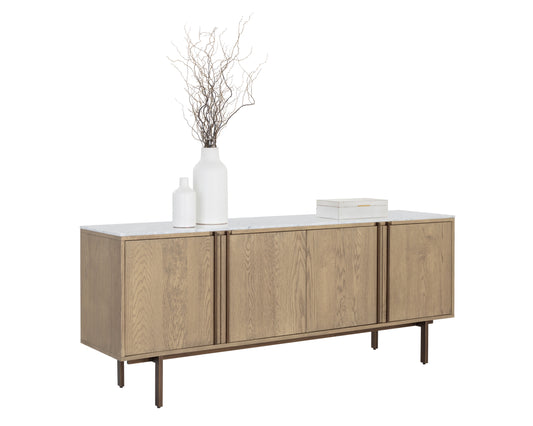 NAHLA BRIAR SIDEBOARD - WEATHERED OAK