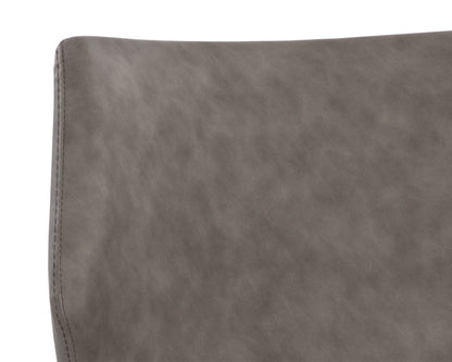 NAHLA JAMES STACKABLE DINING CHAIR - BOUNCE SMOKE