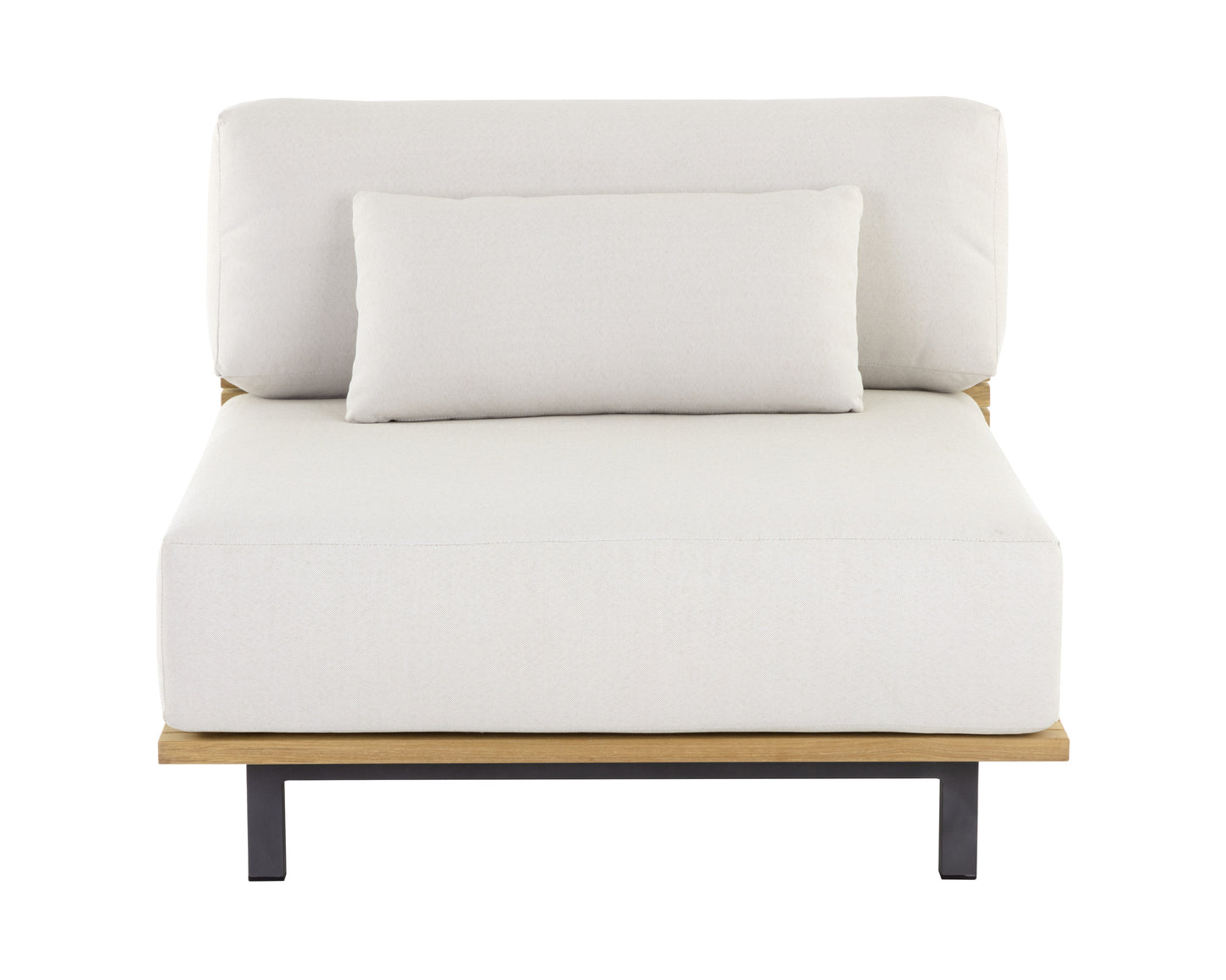 NAHLA GENEVE MODULAR - ARMLESS CHAIR - PALAZZO CREAM