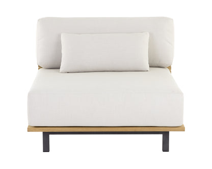 NAHLA GENEVE MODULAR - ARMLESS CHAIR - PALAZZO CREAM
