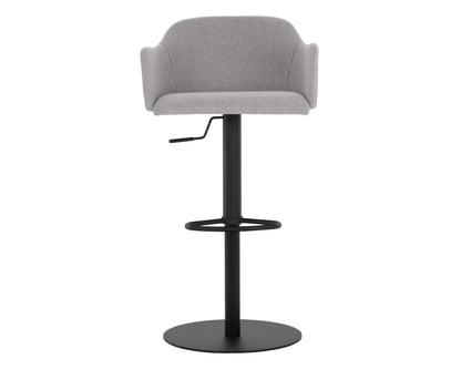 NAHLA HENSLEY ADJUSTABLE STOOL - MINA WARM GREY