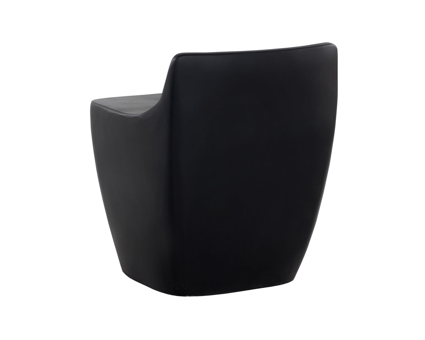 NAHLA LEDGER STOOL - BLACK