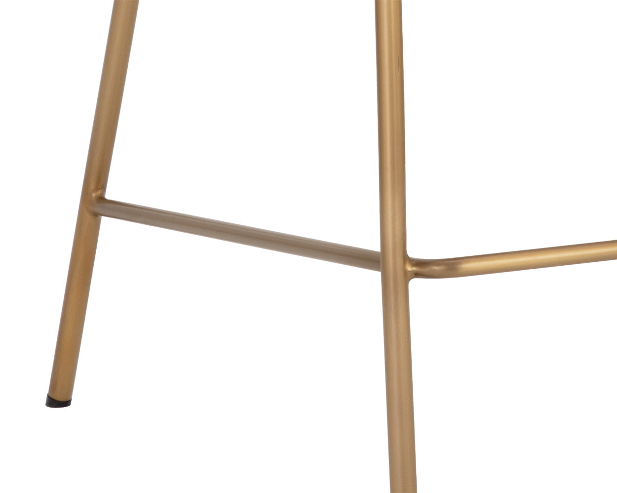 NAHLA BRINLEY COUNTER STOOL - GOLD - NIGHTFALL BLACK / CHACHA GREY