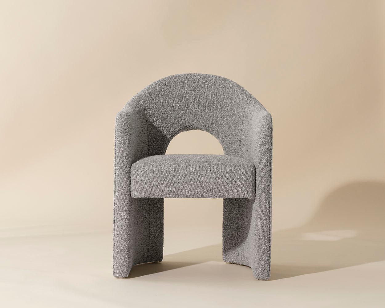 NAHLA ANAYA DINING ARMCHAIR - ALTRO CAPPUCCINO