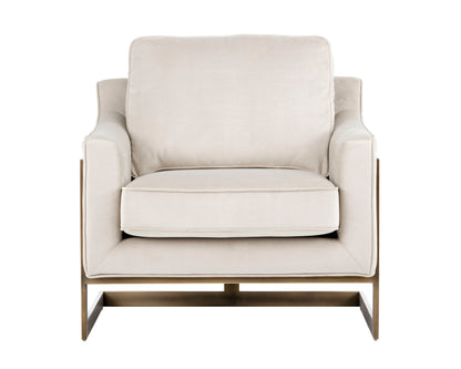 NAHLA KALMIN LOUNGE CHAIR - PICCOLO PROSECCO