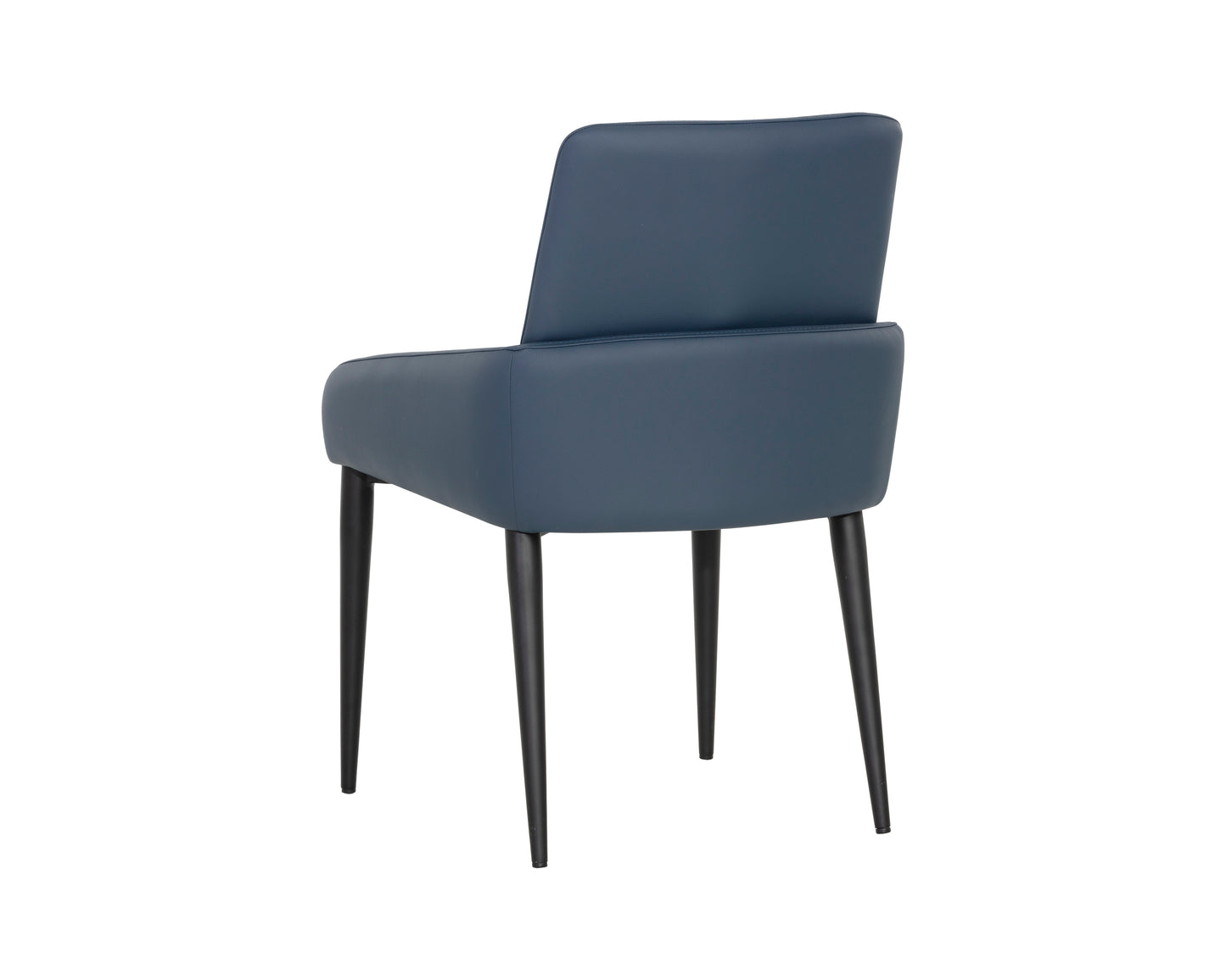 NAHLA CARLO DINING ARMCHAIR - BLACK - DILLON THUNDER