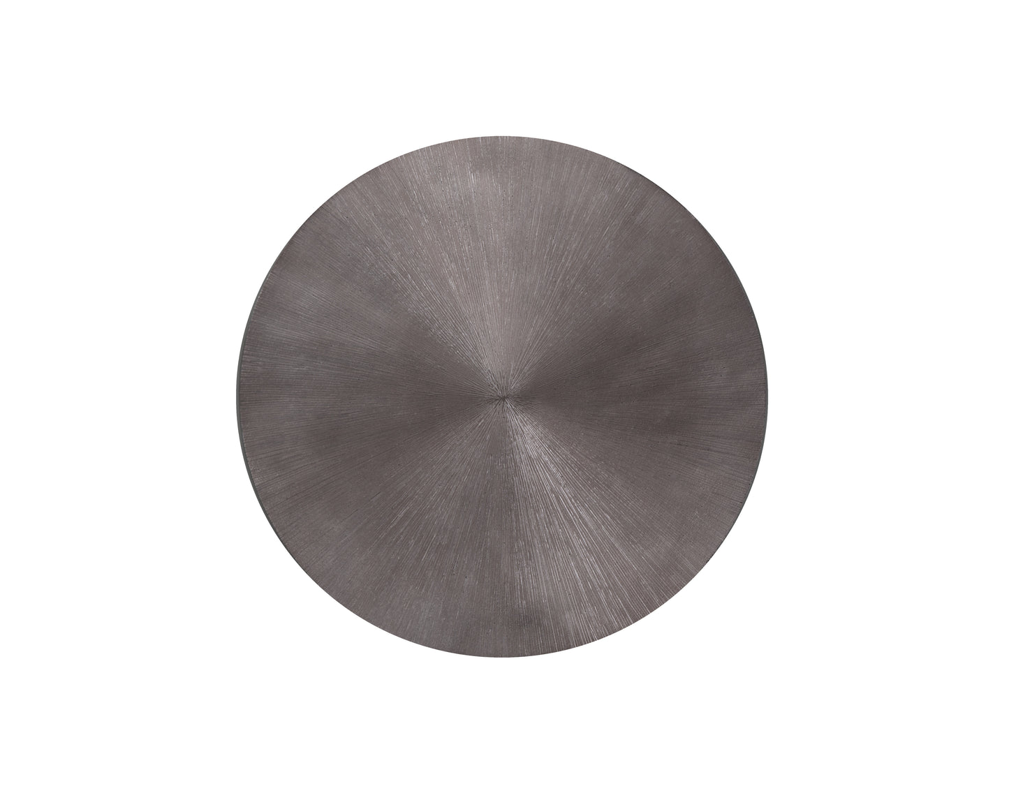 NAHLA CREED END TABLE - GUNMETAL