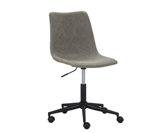 NAHLA CAL OFFICE CHAIR - ANTIQUE GREY
