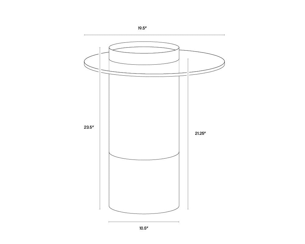 NAHLA HARU END TABLE