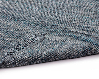 NAHLA LINDAU HAND-WOVEN RUG - TEAL - 8' X 10'