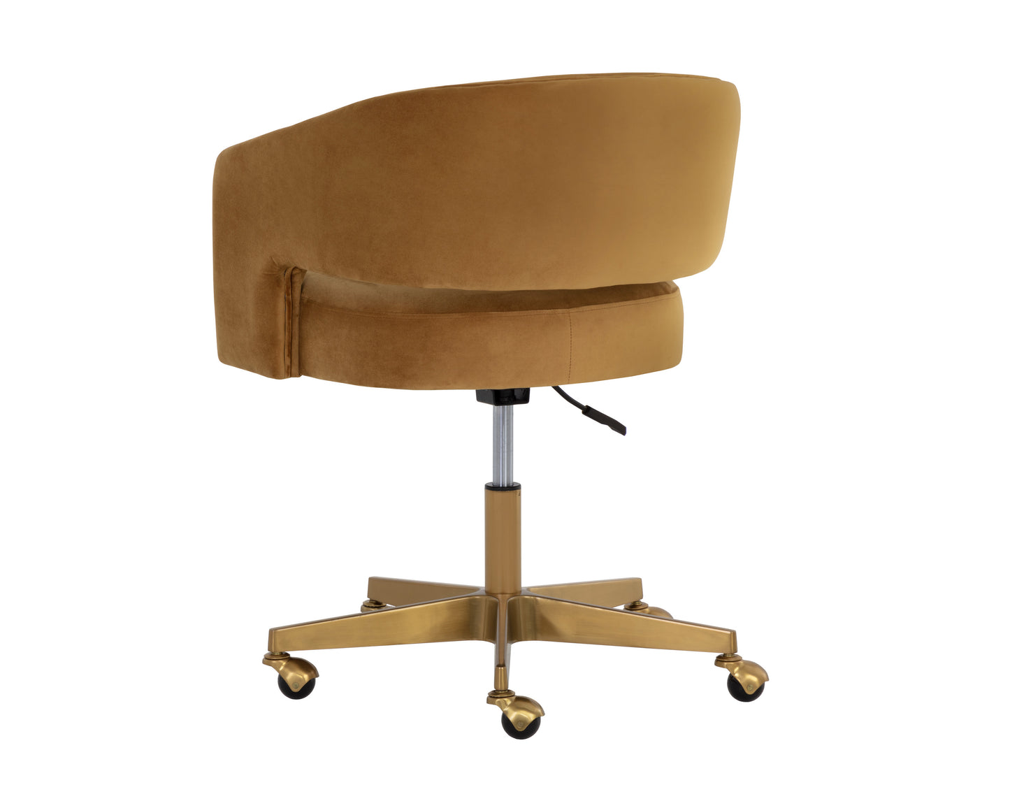 NAHLA CLAREN OFFICE CHAIR - GOLD SKY