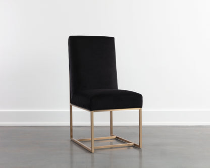 NAHLA JOYCE DINING CHAIR - CUBE BLACK