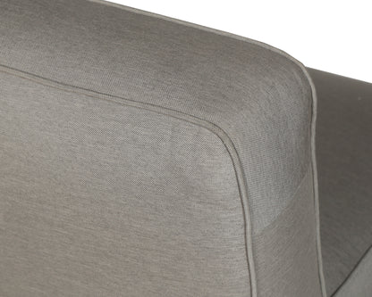 NAHLA CARBONIA SWIVEL LOUNGE CHAIR - PALAZZO TAUPE