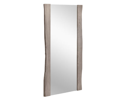 NAHLA FONTANA FLOOR MIRROR - GREY