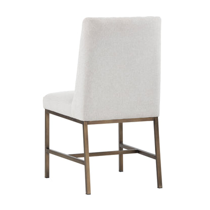 NAHLA LEIGHLAND DINING CHAIR - LIGHT GREY