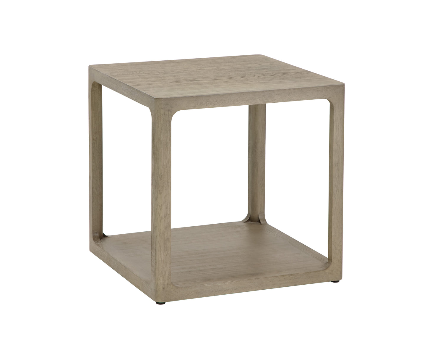 NAHLA DONCASTER SIDE TABLE - SMOKE GREY
