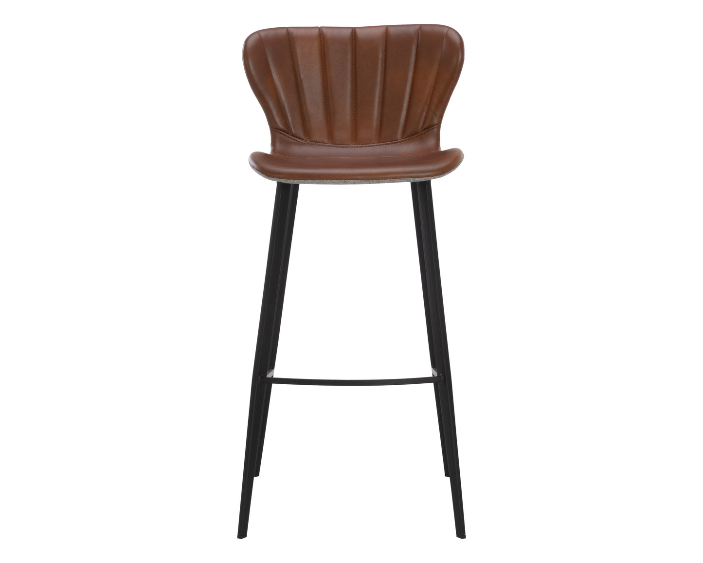 NAHLA ARABELLA BARSTOOL - BRAVO COGNAC / NOVEMBER GREY