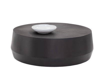 NAHLA CREED COFFEE TABLE - LARGE - GUNMETAL
