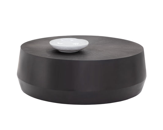 NAHLA CREED COFFEE TABLE - LARGE - GUNMETAL