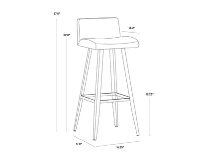 NAHLA DANI BARSTOOL - ONYX