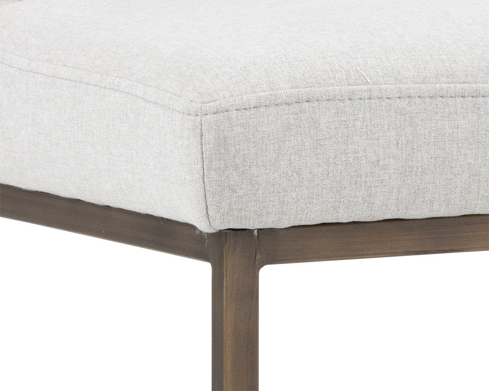 NAHLA LEIGHLAND DINING CHAIR - LIGHT GREY