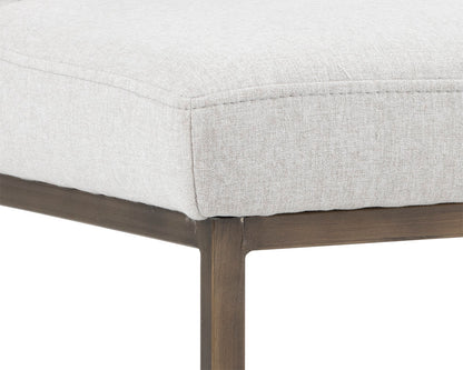 NAHLA LEIGHLAND DINING CHAIR - LIGHT GREY