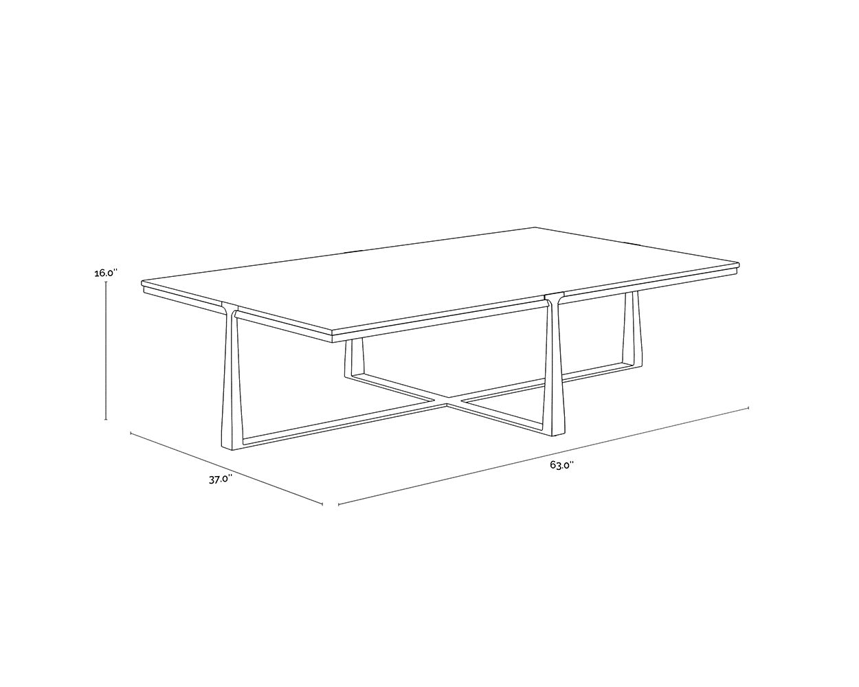 NAHLA COWELL COFFEE TABLE