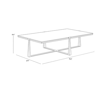 NAHLA COWELL COFFEE TABLE