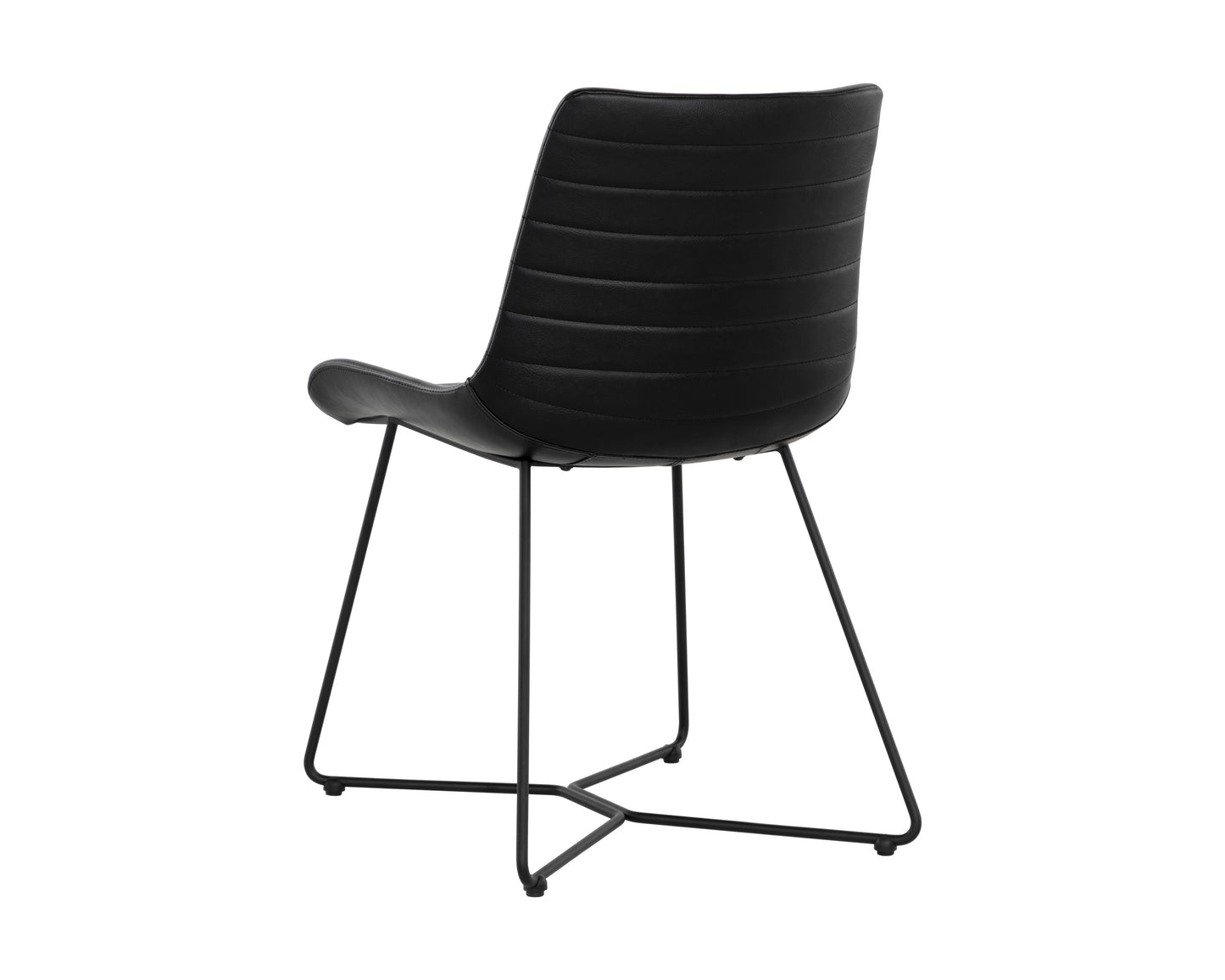 NAHLA GRACEN DINING CHAIR - NIGHTFALL BLACK