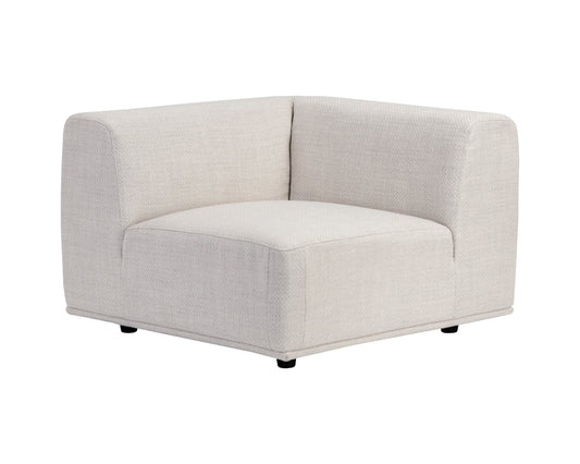 NAHLA DARREN MODULAR - CORNER CHAIR - MOTO STUCCO