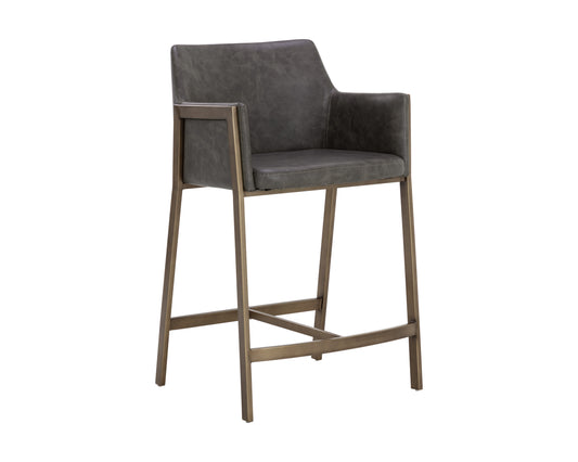 NAHLA BERNADETTE COUNTER STOOL - KENDALL GREY