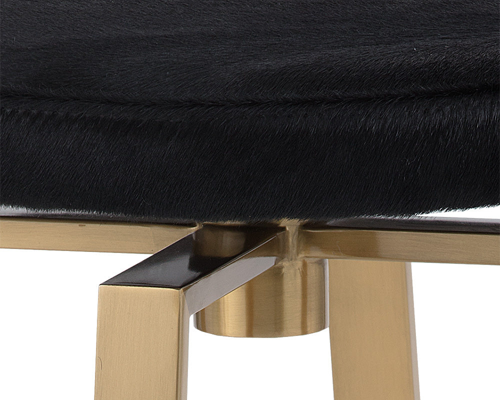 NAHLA HENDRIX SWIVEL COUNTER STOOL