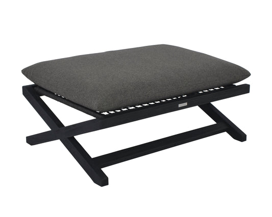 NAHLA BARI STOOL - CHARCOAL - GRACEBAY GREY