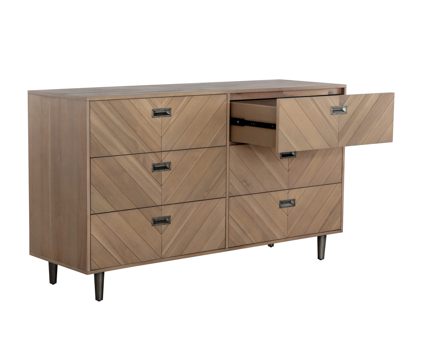 NAHLA GREYSON DRESSER - LIGHT ACACIA