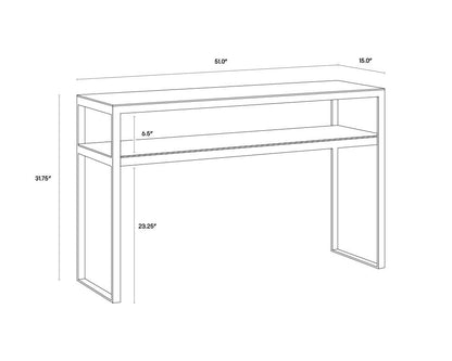 NAHLA EVERT CONSOLE TABLE