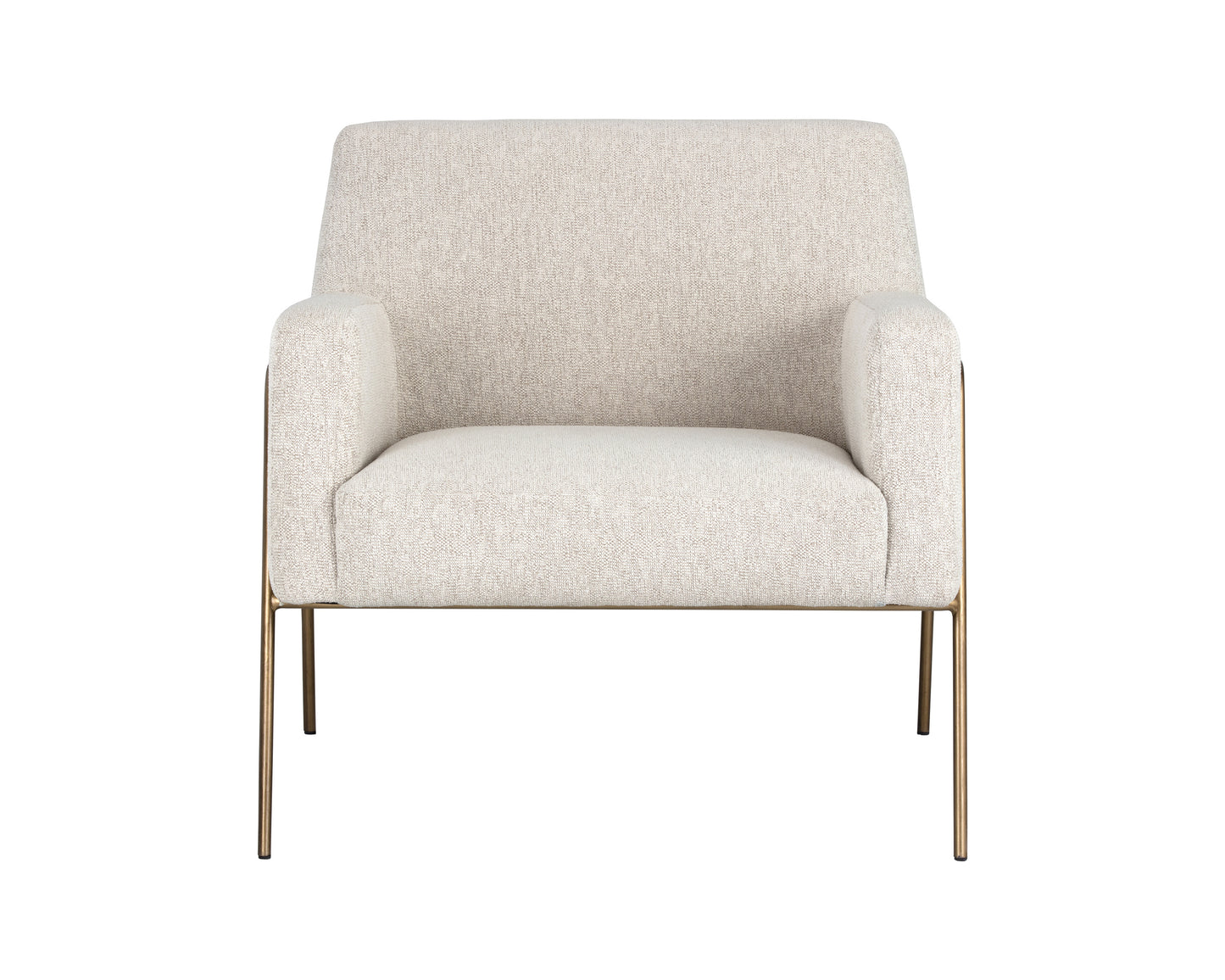 NAHLA CYBIL LOUNGE CHAIR - DOVE CREAM
