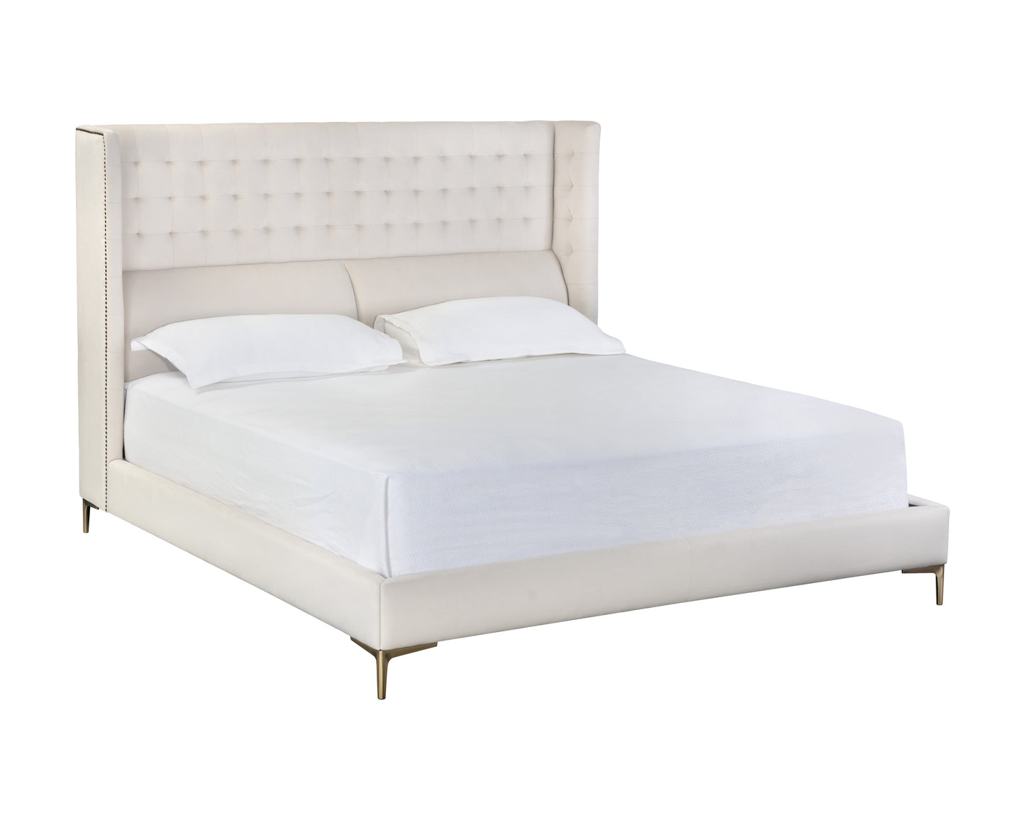 NAHLA CAIRO BED - KING - ANTONIO PORCELAIN