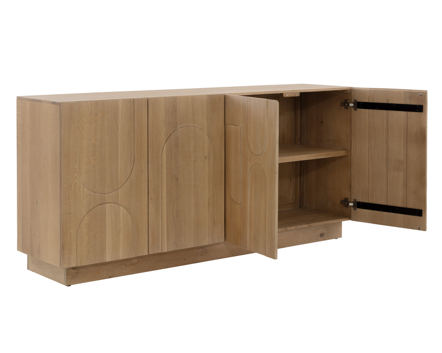 NAHLA COVE SIDEBOARD - RUSTIC OAK