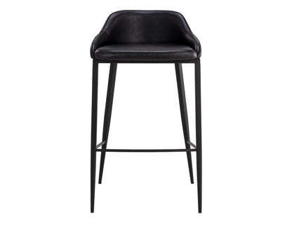 NAHLA ASTRA BARSTOOL - BLACK - NIGHTFALL BLACK