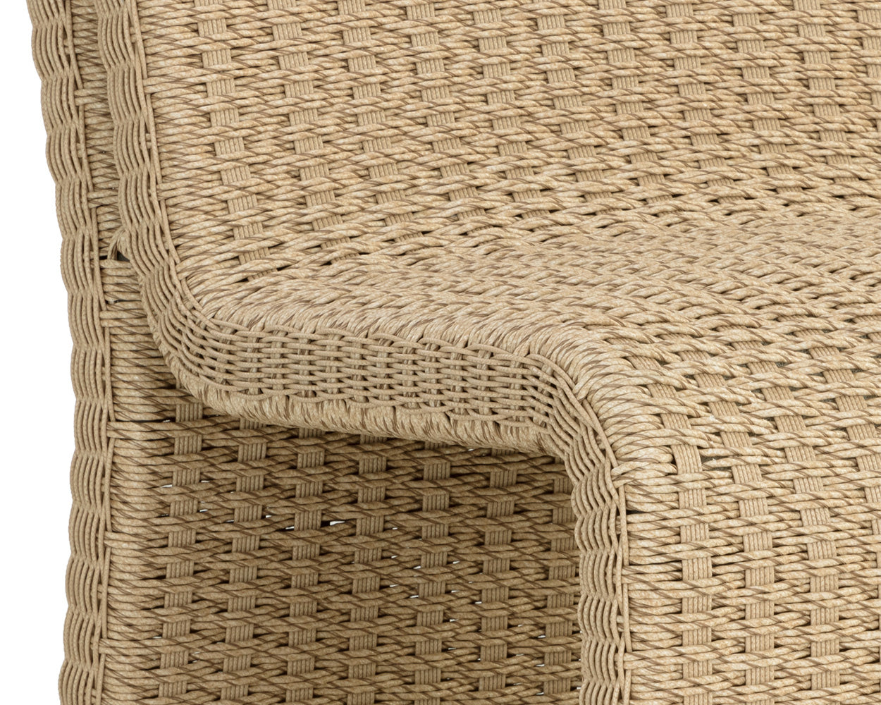 NAHLA EDESSA DINING CHAIR - NATURAL