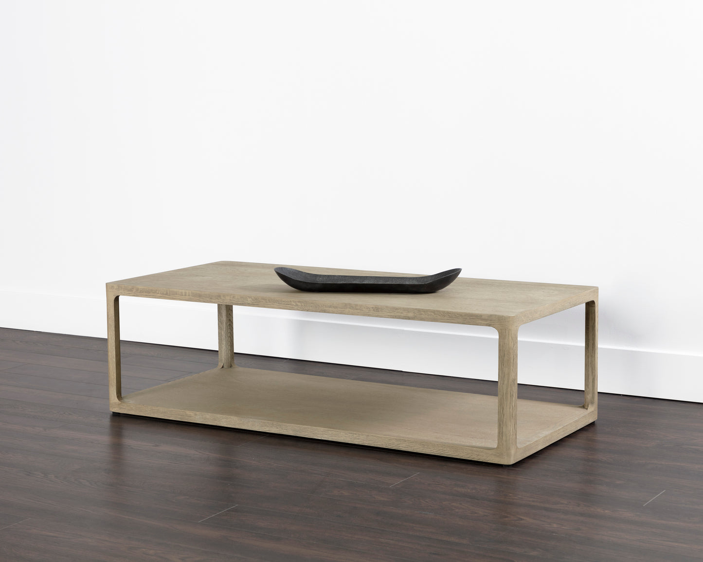 NAHLA DONCASTER COFFEE TABLE - SMOKE GREY