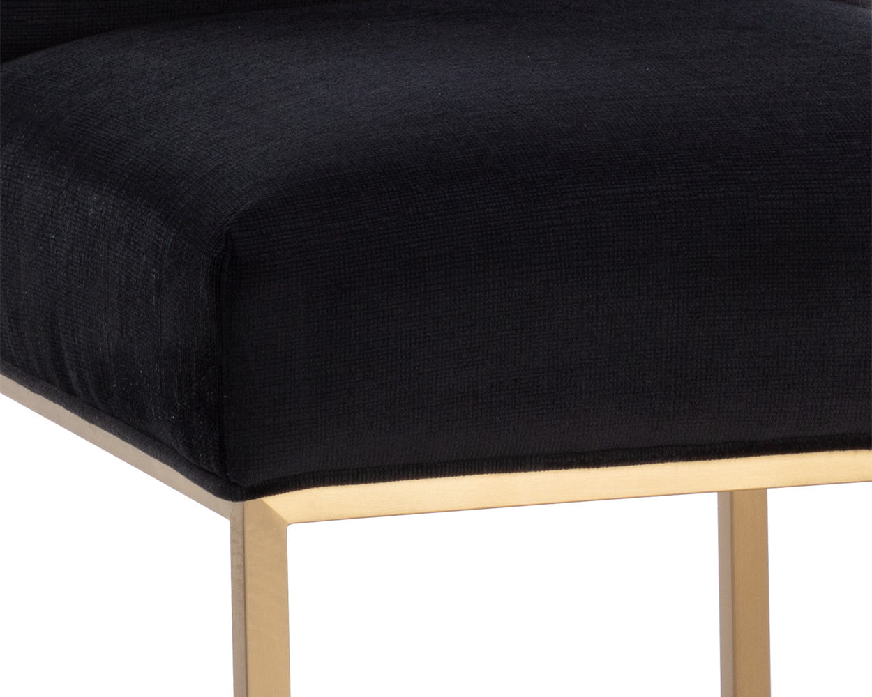 NAHLA JOYCE DINING CHAIR - CUBE BLACK