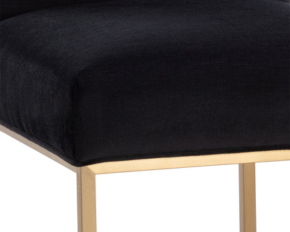 NAHLA JOYCE DINING CHAIR - CUBE BLACK