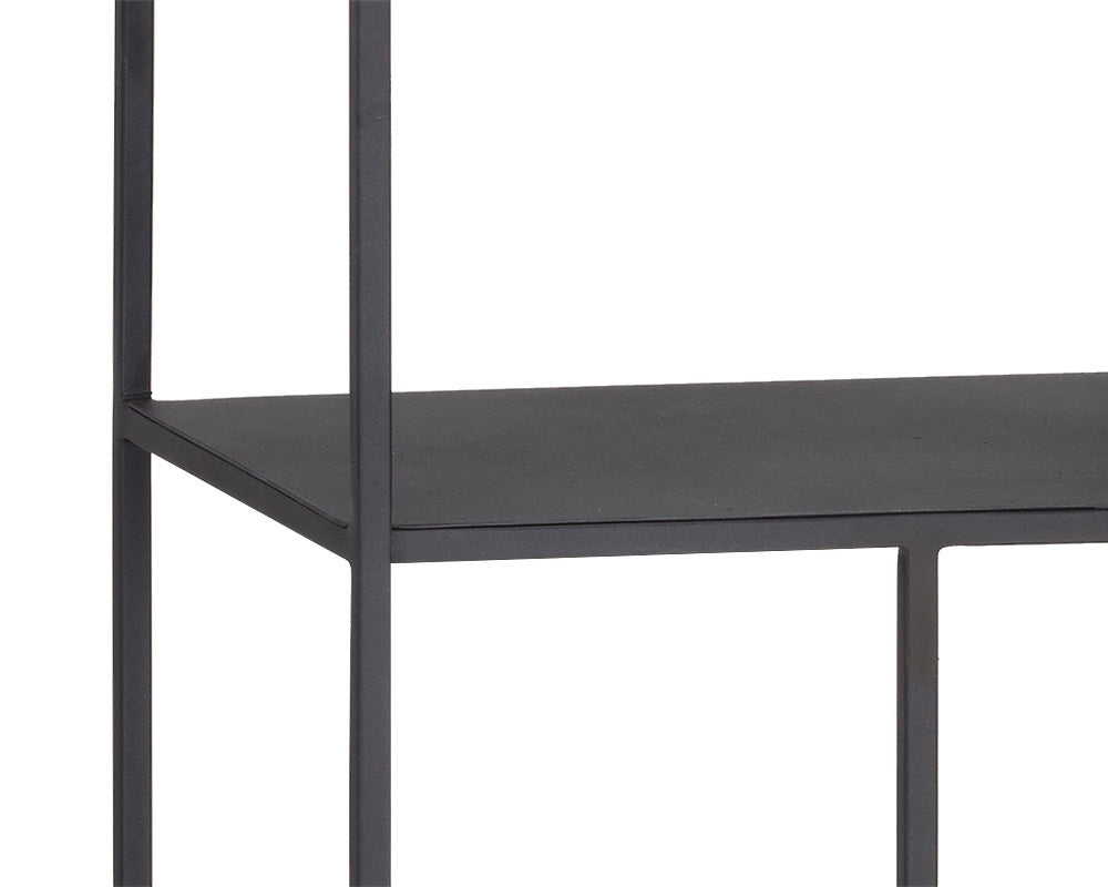 NAHLA EIFFEL BOOKCASE - SMALL - BLACK