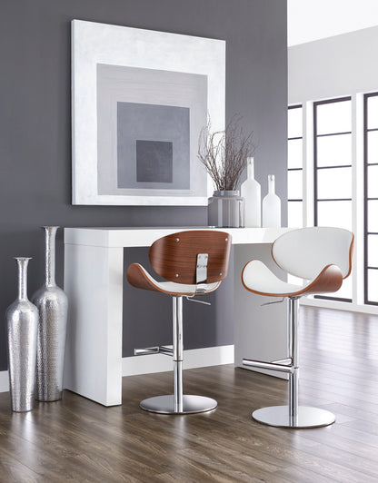 NAHLA ARCH CONSOLE TABLE - HIGH GLOSS WHITE