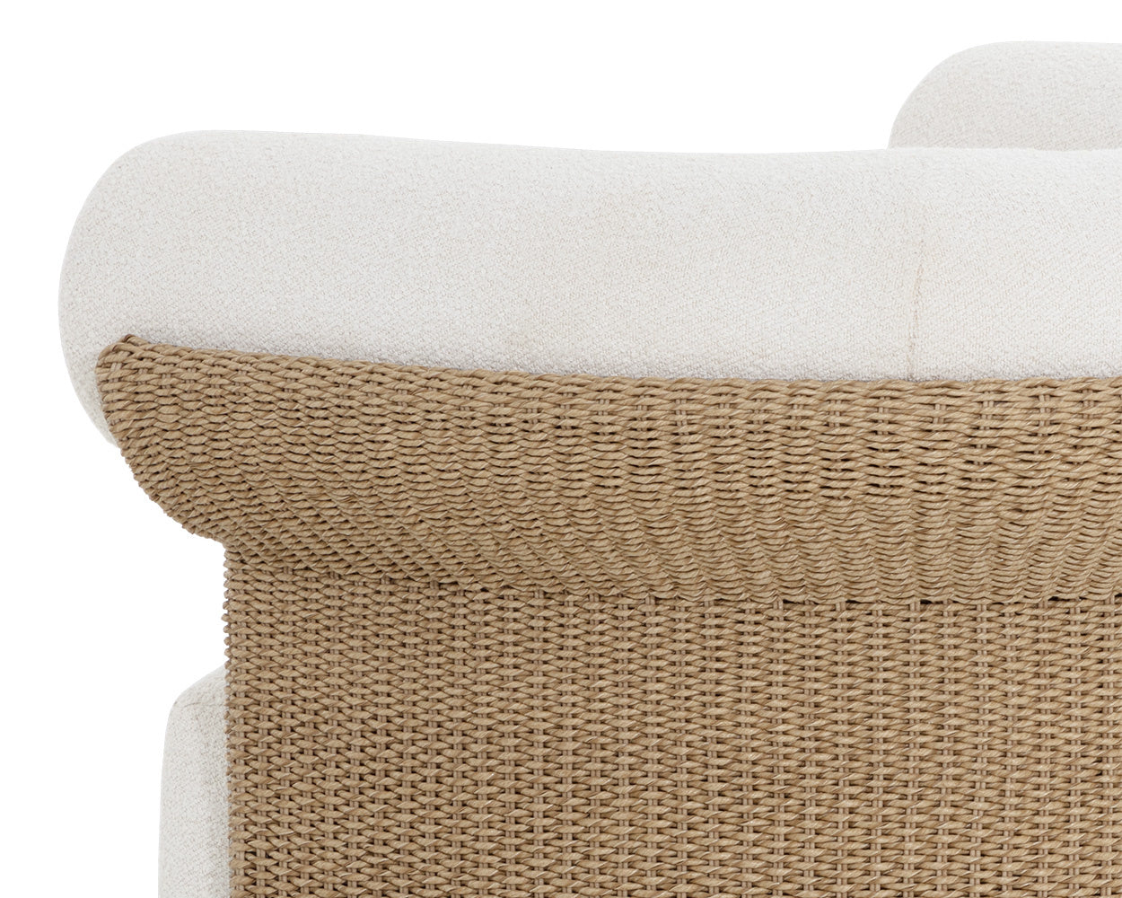 NAHLA ASOS LOUNGE CHAIR - LOUIS CREAM