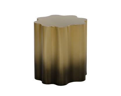 NAHLA DAHLIA END TABLE - GOLD OMBRE