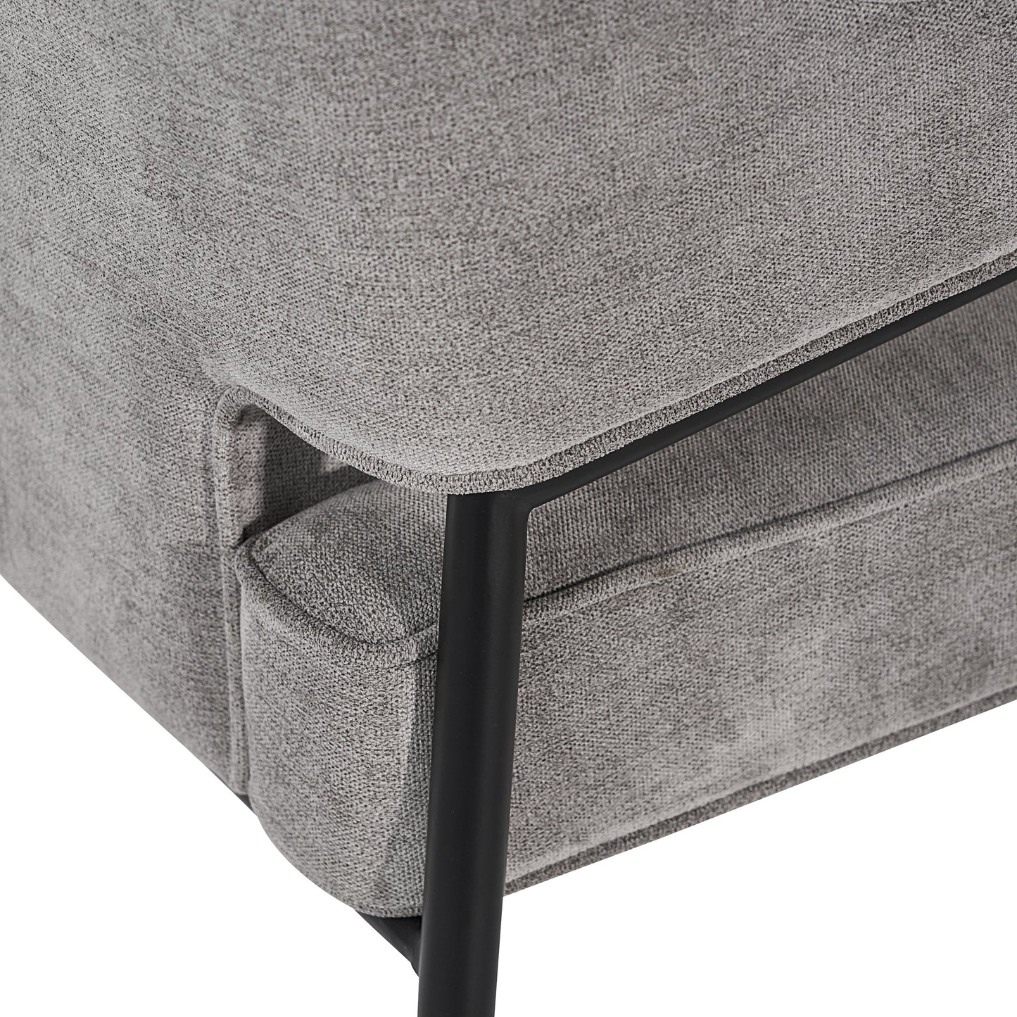 NAHLA DEROME DINING ARMCHAIR - POLO CLUB STONE